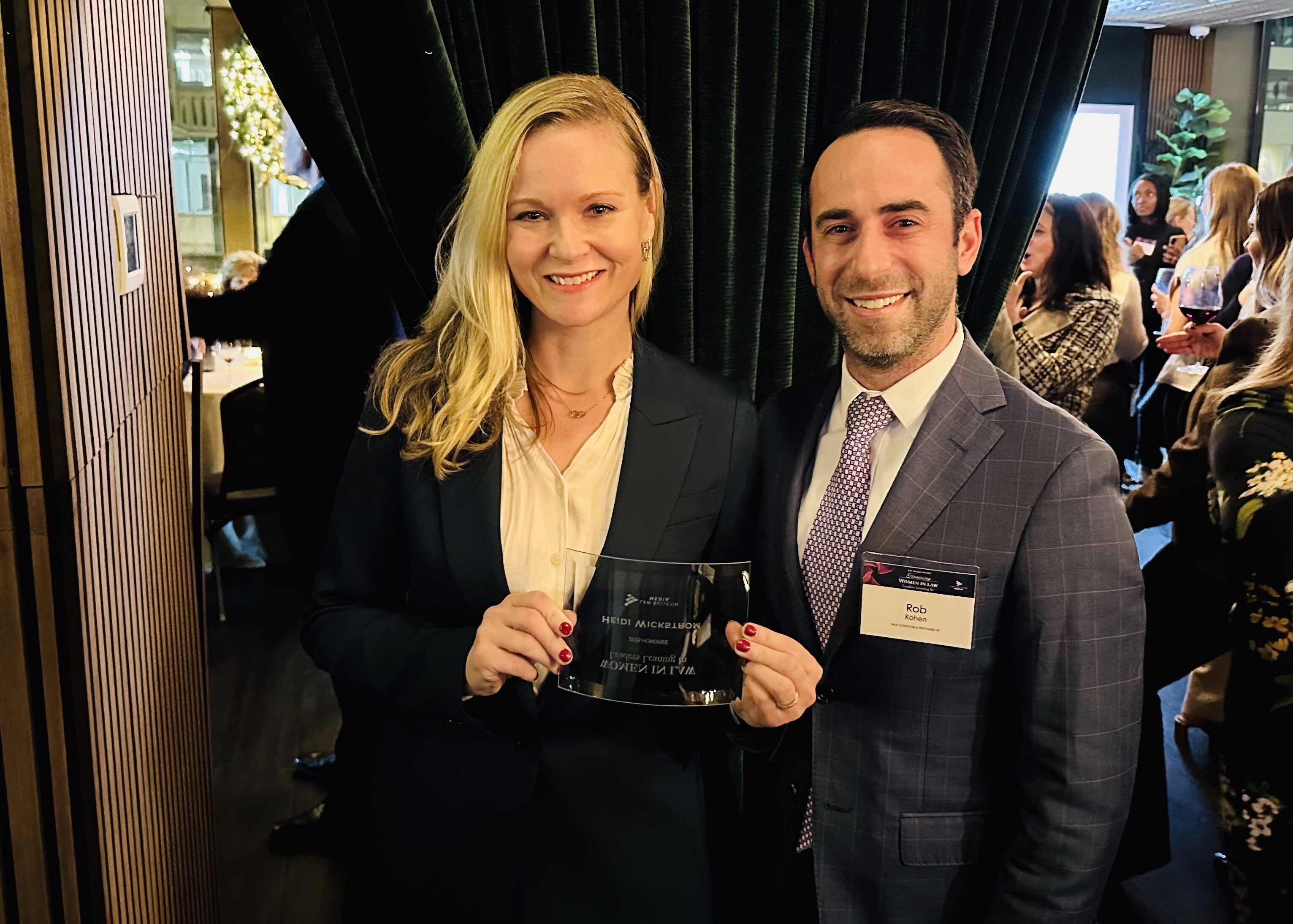 Heidi L. Wickstrom 2025 Top Women in Law honoree