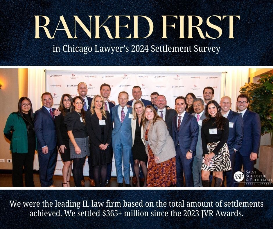 2024 Salvi Wrapped - Our Year in Review - Ranked First in Chicago Lawyer's 2024 Settlement Survey