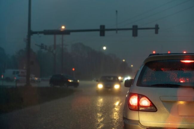 intersection accidents at night
